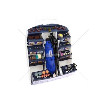 Mini přímá bruska 270W s příslušenstvím 300ks GEKO