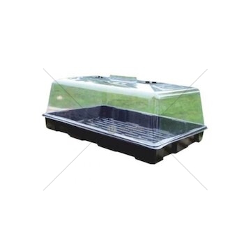 Minipařeniště s víkem 1 sazenicové pole, 58x37,5x20cm