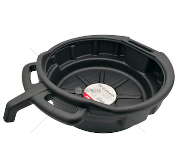 Miska na olej 10l na vypoštění oleje s nálevkou 50cm