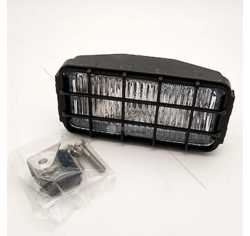 Mlhovka přední obdélníková bílá WESEM 2HP100.45