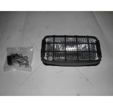 Mlhovka přední obdélníková bílá WESEM WESEM 2HP100.45