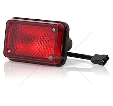 Mlhovka zadní 12-24V kabel 18CM WAS W10/57U