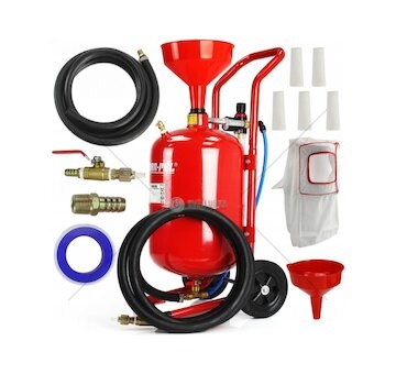 Mobilní tryskací jednotka, pískovačka 19l MAR-POL