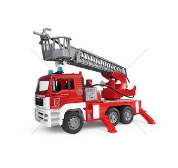Model hasičského vozidla man s výsuvným žebříkem, sklopnou kabinou, měřítko 1:16 0240715_A