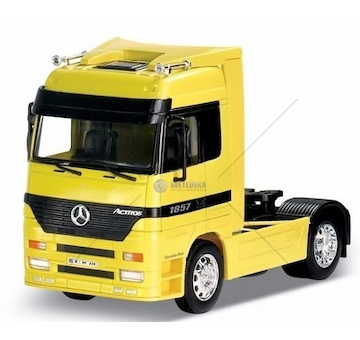 Model MB Actros žlutý tahač 12280