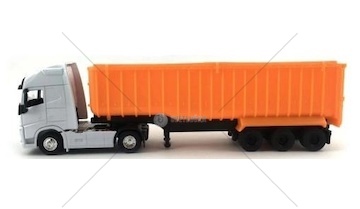 Model Volvo FH návěs sklápěč 1:64 58056