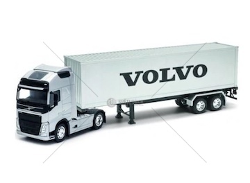 Model Volvo FH návěs stříbrný 1:32 12691