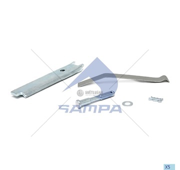 Montážní sada brzdových destiček TSB3709/4309 Sampa 096.665