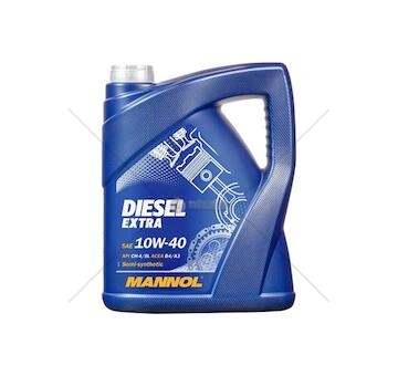 Motorový olej - 10w40 mannol diesel extra 5l 7504-5