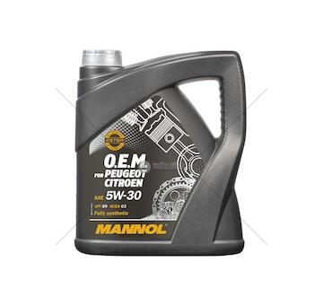Motorový olej -  5w30 mannol energy formula psa acea c3 api sn/ch-4 acea c2 o.e.m. for peugeot citroen 4l 7703-4