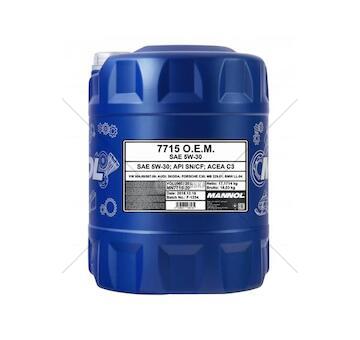 Motorový olej - 5w30 mannol longlife 504/507 20l WMNL 7715-20