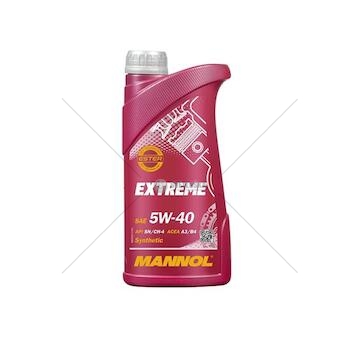 Motorový olej -  5w40 mannol extreme 1l 7915-1