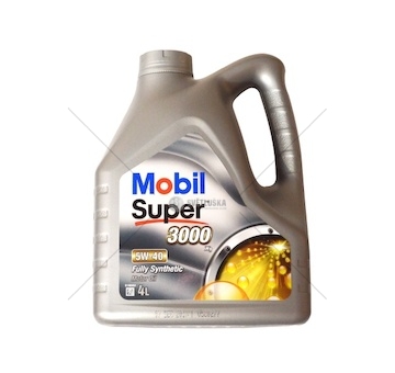 Motorový olej -  5w40 mobil super 3000 x1 4l 0010