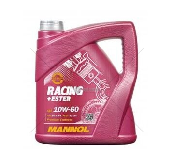 Motorový olej MANNOL RACING+ESTER 10W60 4L MN7902-4