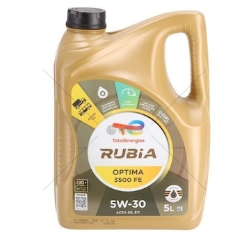 Motorový olej TOTAL RUBIA OPTIMA 3500 FE 5W30 5L
