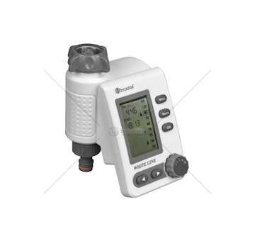 Multifunkční elektronické zavlažovací hodiny, elektronický regulátor WHITE LINE