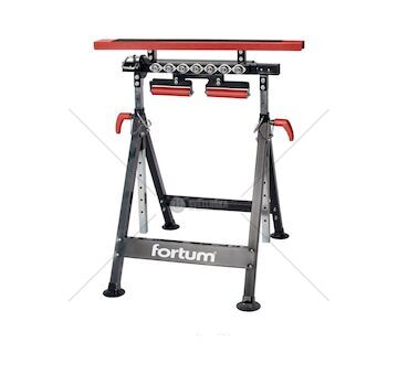 Multifunkční koza 4v1 s podavači, nosnost 200 kg, výška 83–127 cm – FORTUM