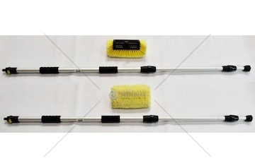Mycí kartáč 1,3-3m s teleskopem 3D 5-stran kartáče