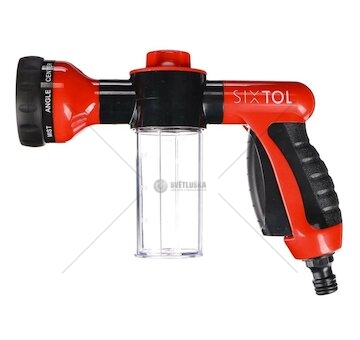 Mycí pistole s nádržkou na saponát pro mytí auta CAR DETAILING SPRAY 2 - SIXTOL