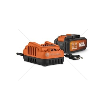 Nabíječka 20 V / 40 V + Baterie 40 V Li-Ion 2,5 Ah - POWERPLUS