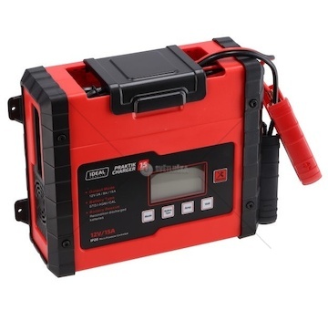 Nabíječka autobaterií IDEAL 12V CHARGE 15LCD 2/15A PCHARGE15