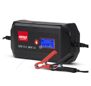 Nabíječka digitální STD GEL AGM WET MAX 10A 12/24V AMiO-04525