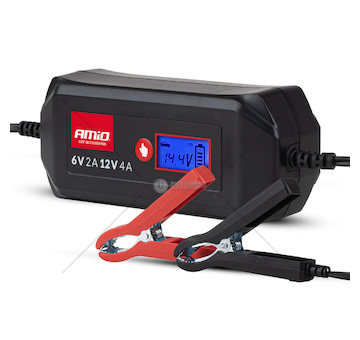 Nabíječka digitální STD GEL AGM WET MAX 4A 6/12V AMiO-04523