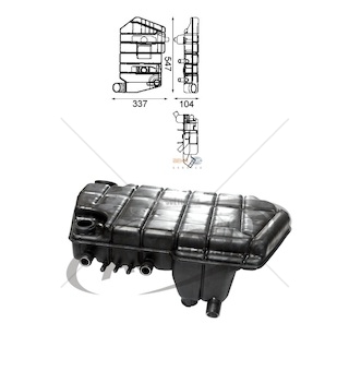 Nádrž expanzní daf xf95, 95xf 0067768_A