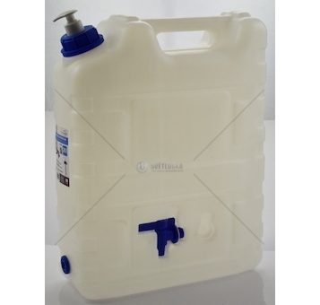 Nádrž na vodu, kanistr 20L s disponzem 5907222342107