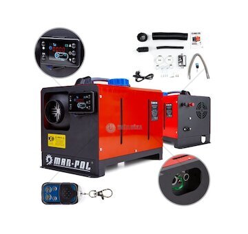 Naftové nezávislé topení 8kW, 230V/12V MAR-POL