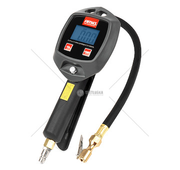 Nafukovací pistole s digitálním manometrem 18 bar AMiO-04482