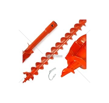 Náhradní vrták k zemnímu vrtáku 6x80cm DEMON