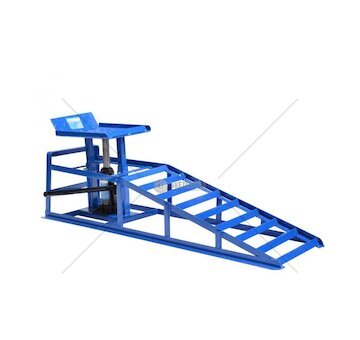 Nájezdová rampa s hydraulickým zvedákem 2T, 1 ks GEKO
