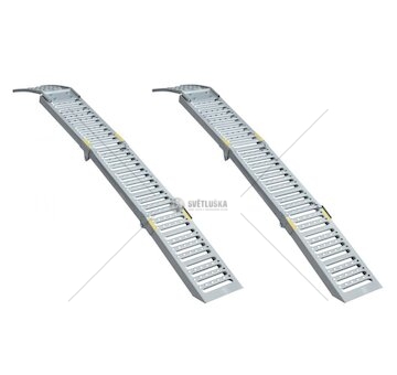 Nájezdová rampa skládací 2,2T,  1 pár (2ks) GEKO