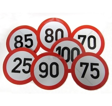 Nálepka rychlosti 75 km reflexní 937795075eu_A