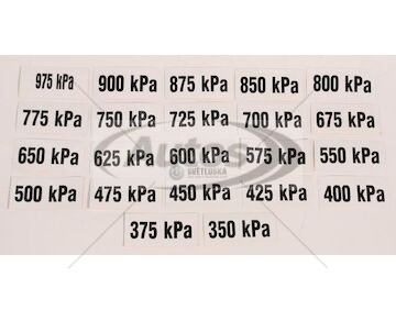 Nálepka tlaku 575 kpa 917792575_A