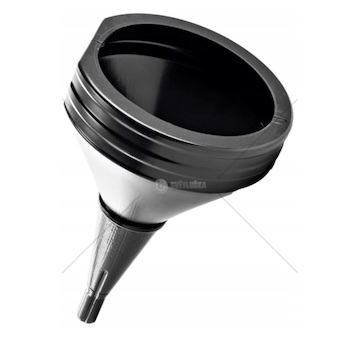 Nálevka trychtýř na PHM a olej plastová 21cm se sítkem rovná