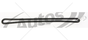 Napínač plachty gumový s háčkem 370mm 0223367_A