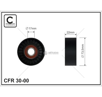 Napinak ford fiesta iv 95> 1.8 d 73x17x22 30-00