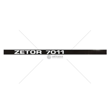 Nápis boční levý 7011 Zetor 69115373