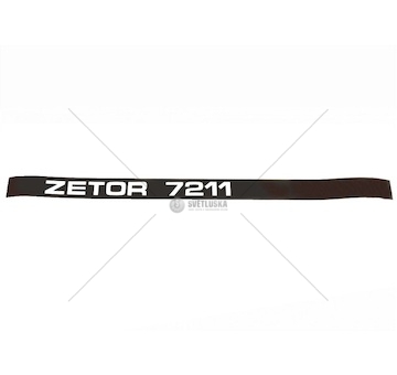 Nápis boční levý 7211 Zetor 70115314