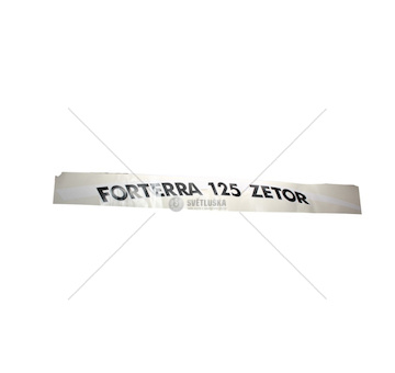 Nápis boční Levý - FORTERRA 125 29802007