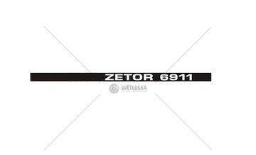 Nápis boční levý Zetor 6911 69115307