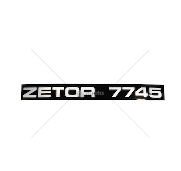 Nápis boční pravý 7745 TURBO 62119304.1
