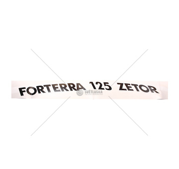 Nápis boční Pravý - FORTERRA 125 29802008