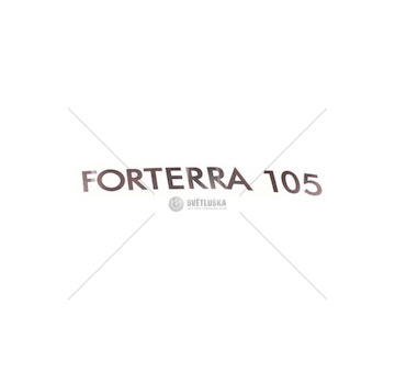 Nápis boční Pravý - FORTERRA 19802004