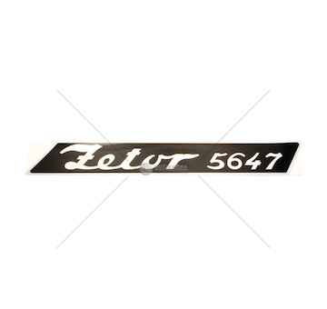Nápis boční Zetor 5647 56475301