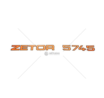 Nápis boční Zetor 5745 57455301