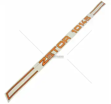Nápis - levý pro zetor 10145 | 83.805.002
