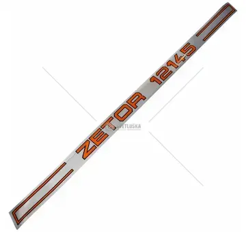 Nápis - levý pro zetor 12145 | 86.805.002